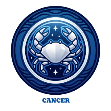 Free Cancer Zodiac Emblem Sign Template to Edit Online