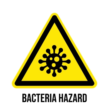 Free Bacteria Hazard Sign Template to Edit Online