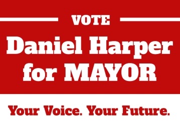 Free Vote For Mayor Political Sign Template to Edit Online