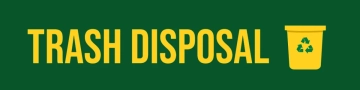 Free Trash Disposal Theme Park Sign Template to Edit Online