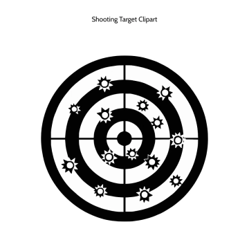 Free Shooting Target Vector Clipart (PNG, SVG) to Edit Online