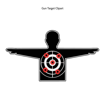 Free Gun Target Vector Clipart (PNG, SVG) to Edit Online