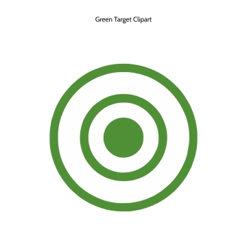 Free Green Target Vector Clipart (PNG, SVG) to Edit Online
