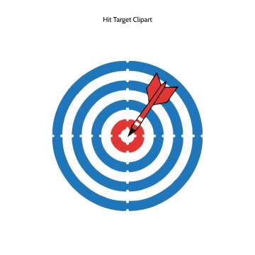 Free Hit Target Vector Clipart (PNG, SVG) to Edit Online
