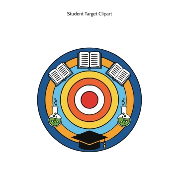 Free Student Target Vector Clipart (PNG, SVG) to Edit Online