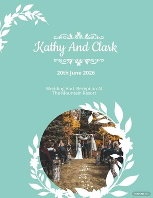 Wedding Ceremony Flyer Template