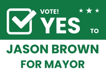 Free Minimalist Political Yard Sign Template to Edit Online