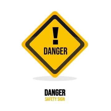 Free Safety Sign Danger Clip Art Template to Edit Online