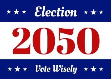 Free Election Year Political Sign Template to Edit Online