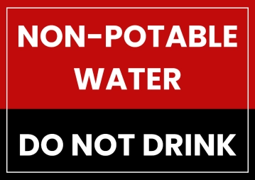 Free No Drinking Water Seaport Sign Template to Edit Online