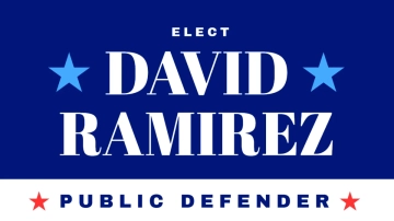Free Public Defender Political Sign Template to Edit Online
