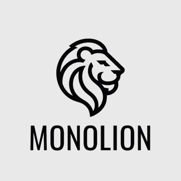 Free Monoline Lion Logo to Edit Online