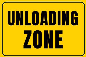Free Unloading Zone Active Seaport Sign Template to Edit Online