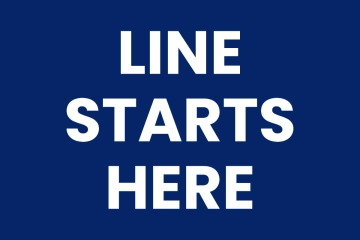 Free Line Starts Here Voting Political Sign Template to Edit Online