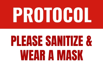 Free Infection Control Medical Sign Template to Edit Online
