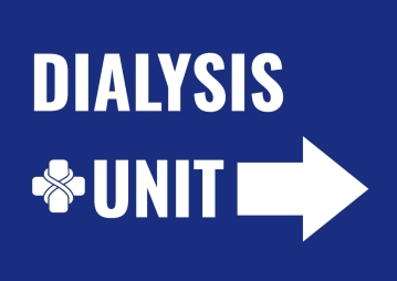 Free Dialysis Unit Medical Sign Template to Edit Online