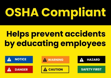 Free OSHA Compliant Factory Sign Template to Edit Online
