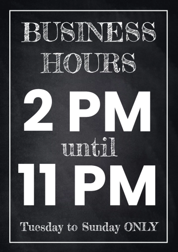 Free Chalkboard Restaurant Sign Template to Edit Online