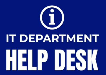 Free IT Help Desk Sign Template to Edit Online