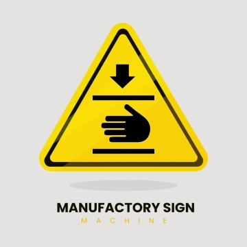 Free Manufactory Sign Machine Clip Art Template to Edit Online