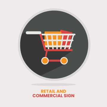 Free Retail And Commercial Sign Clip Art Template to Edit Online
