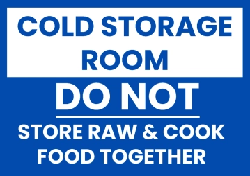 Free Cold Storage Restaurant Sign Template to Edit Online