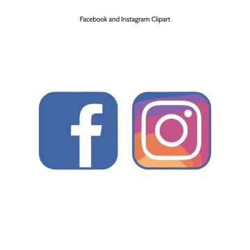 Free Facebook and Instagram Vector Clipart (PNG, SVG) to Edit Online
