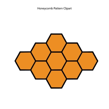 Free Honeycomb Pattern Vector Clipart (PNG, SVG) to Edit Online