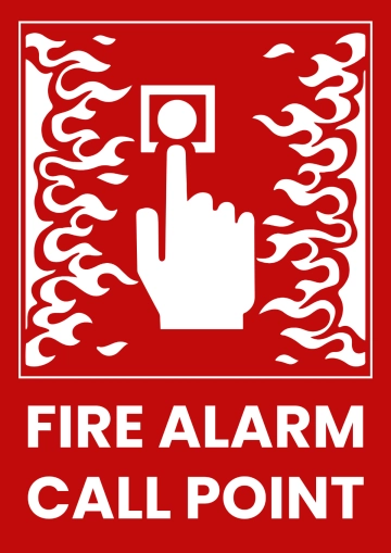 Free Fire Alarm Call Point Factory Sign Template to Edit Online