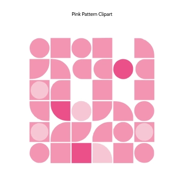 Free Pink Pattern Vector Clipart (PNG, SVG) to Edit Online