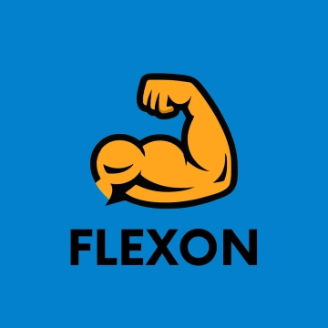 Free Flex Muscle Logo to Edit Online