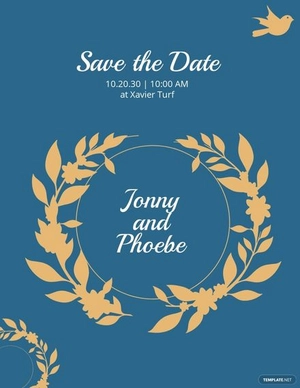 Save The Date Flyer Template