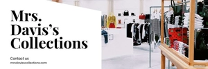 Free Boutique Twitter Header Template to Edit Online