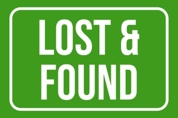 Free Lost And Found Tourism Sign Template to Edit Online