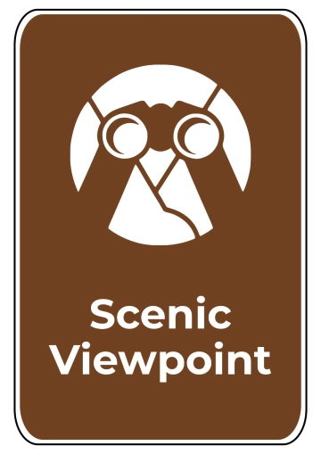 Free Scenic Viewpoint Tourism Sign Template to Edit Online