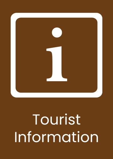 Free Tourist Information Tourism Sign Template to Edit Online