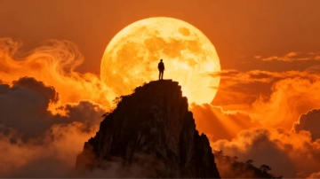 Free Cinematic Sunrise Silhouette to Edit Online