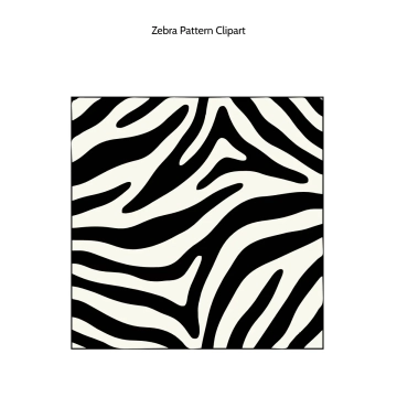 Free Zebra Pattern Vector Clipart (PNG, SVG) to Edit Online