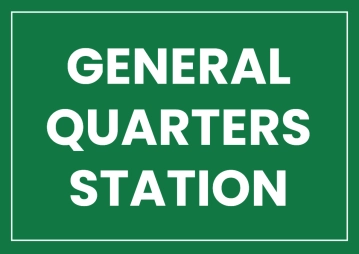 Free Quarters Station Security Forces Sign Template to Edit Online