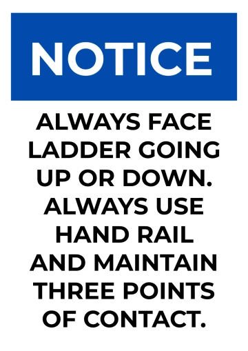 Free Ladderwell Security Forces Sign Template to Edit Online