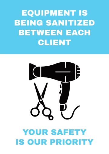 Free Beauty Salon Health and Safety Beauty And Wellness Sign Template to Edit Online