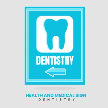 Free Health And Medical Dentistry Sign Clip Art Template to Edit Online