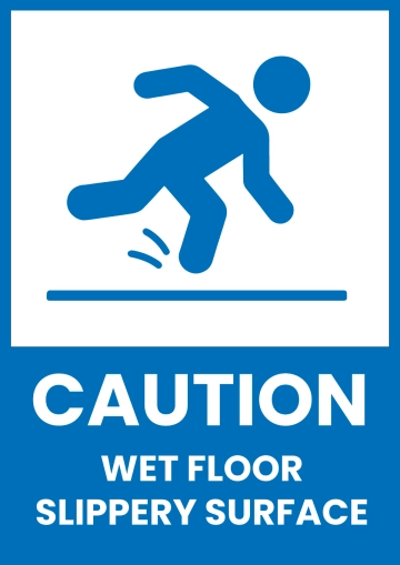 Free Wet Floor Beauty And Wellness Sign Template to Edit Online