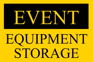 Free Event Equipment Storage Entertainment Sign Template to Edit Online