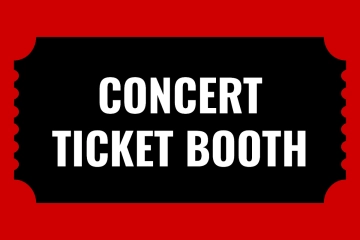 Free Concert Hall Ticketing Entertainment Sign Template to Edit Online