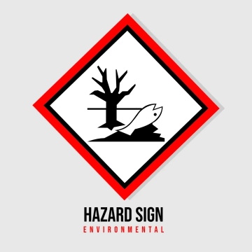Free Hazard Sign Environmental Clip Art Template to Edit Online