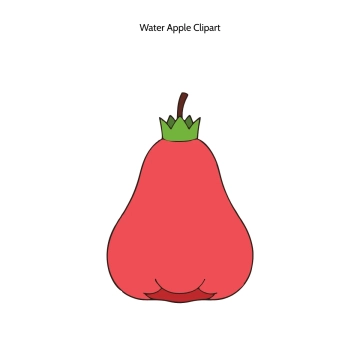 Free Water Apple Vector Clipart (PNG, SVG) to Edit Online