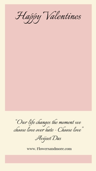 Free Valentine's Day Quote Snapchat Geofilter Template to Edit Online