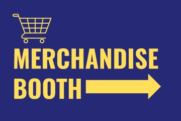 Free Merchandise Booth Entertainment Sign Template to Edit Online