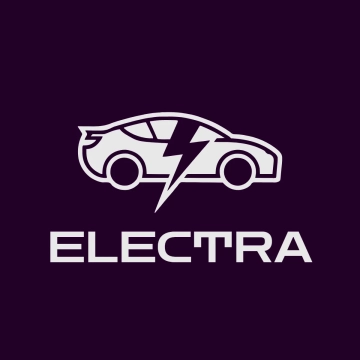 Free Electric Car Logo to Edit Online